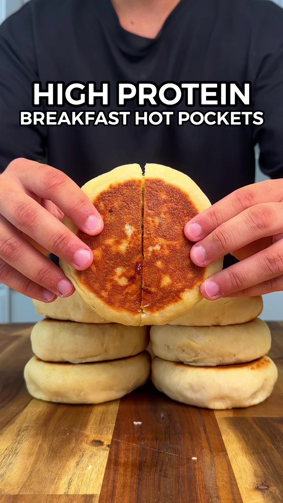 High Protein Breakfast Hot Pockets