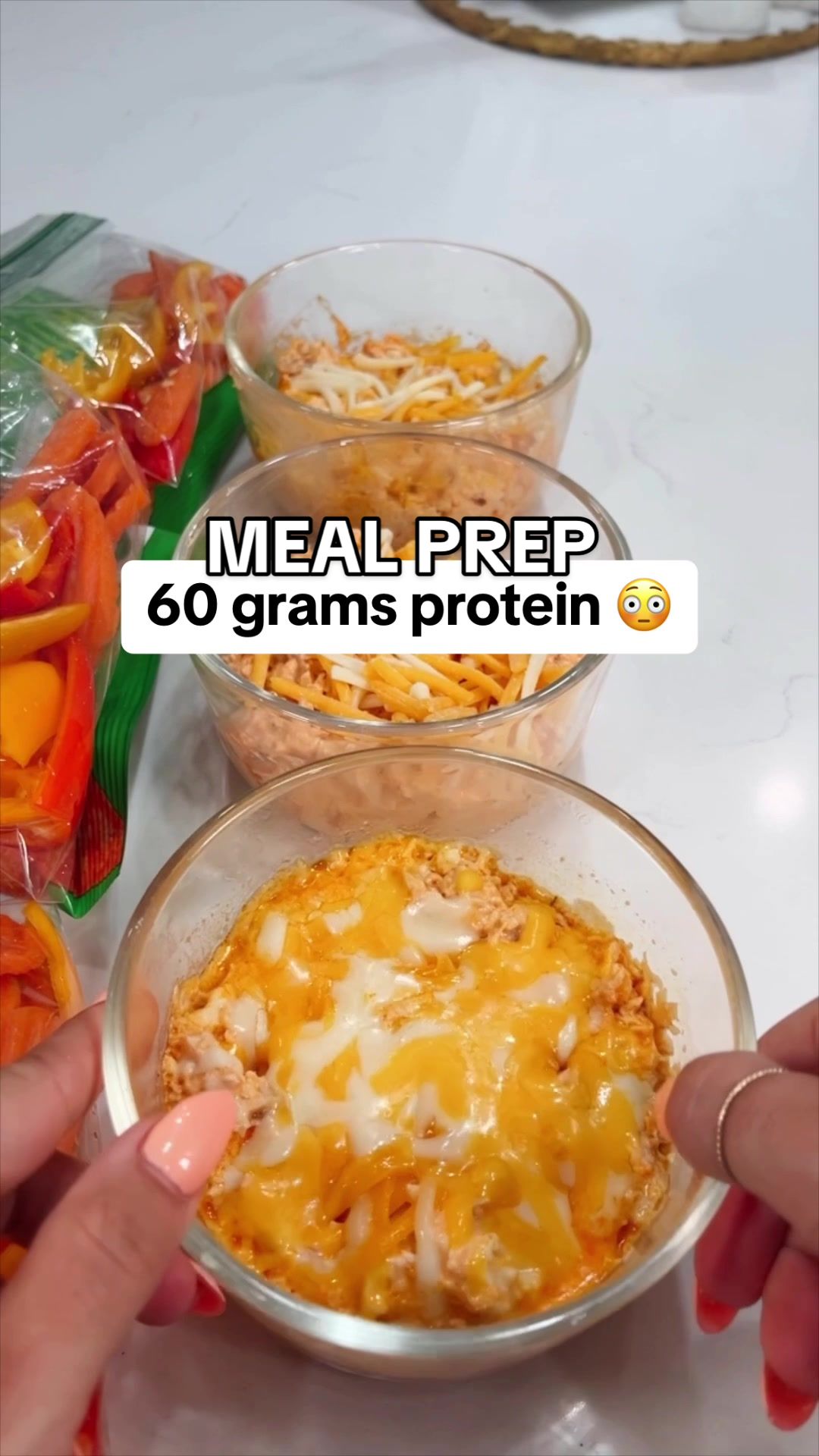 High-Protein Cottage Cheese Buffalo Chicken Dip