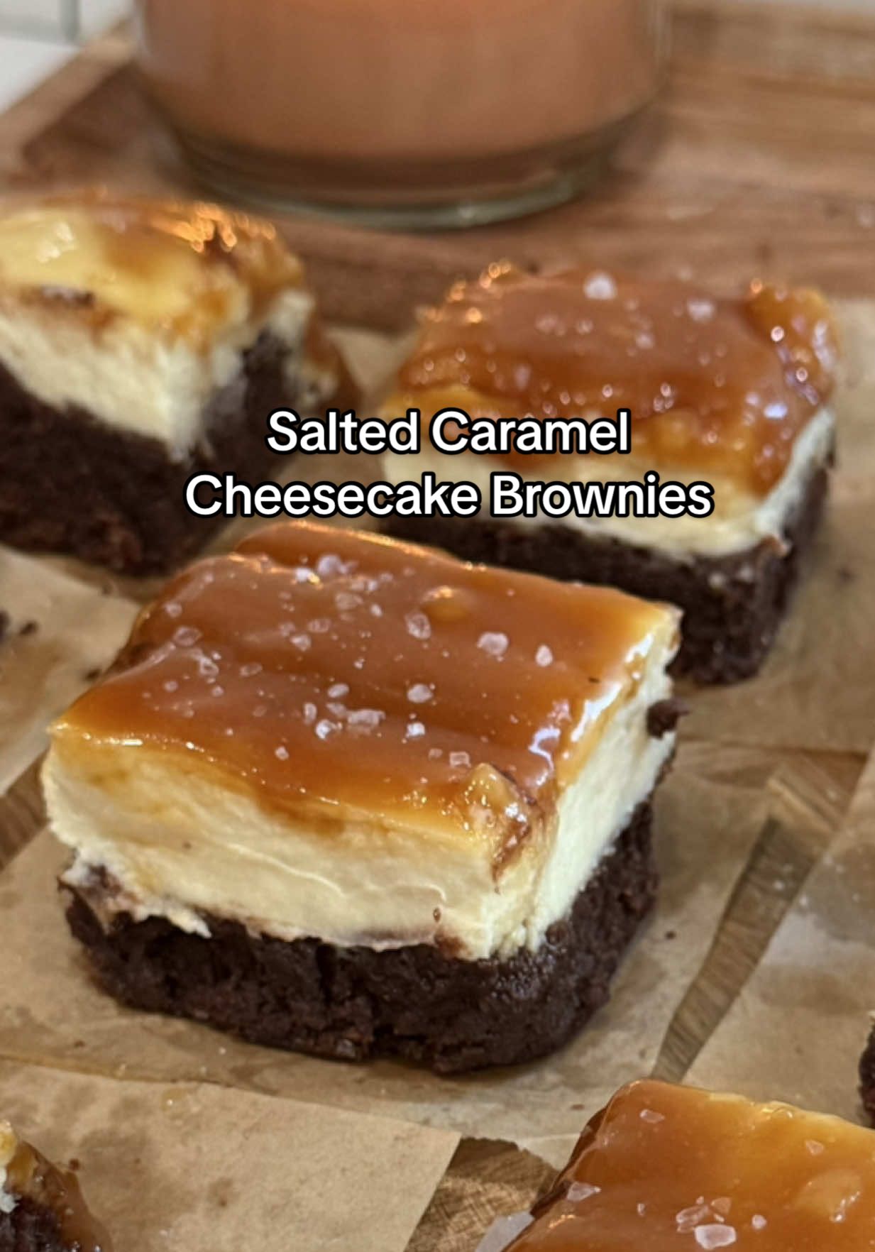 Decadent Caramel Cheesecake Brownies