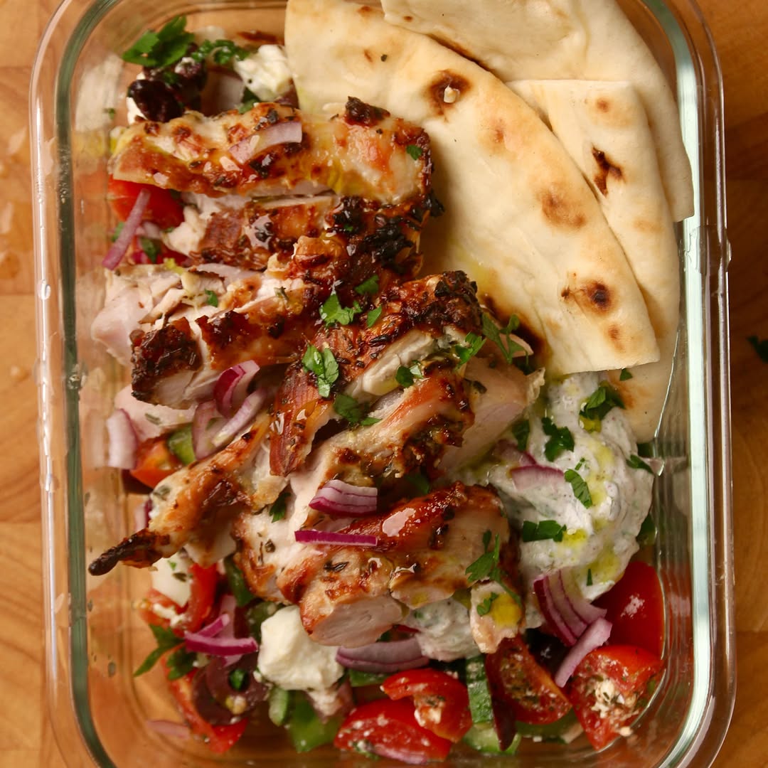 Chicken Gyros Meal Prep