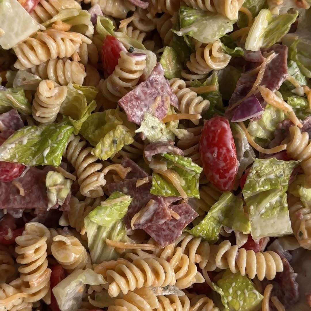 BLT Protein Pasta Salad