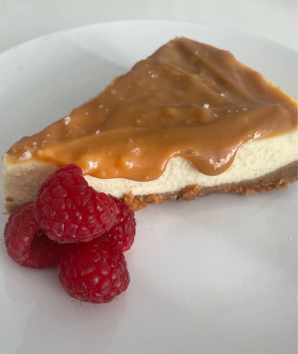 Dulce de leche cheescake