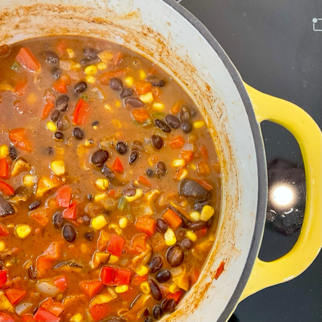 Vegetarian Black Bean Chili