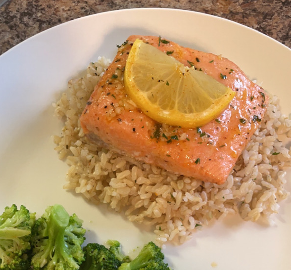Honey Garlic Salmon
