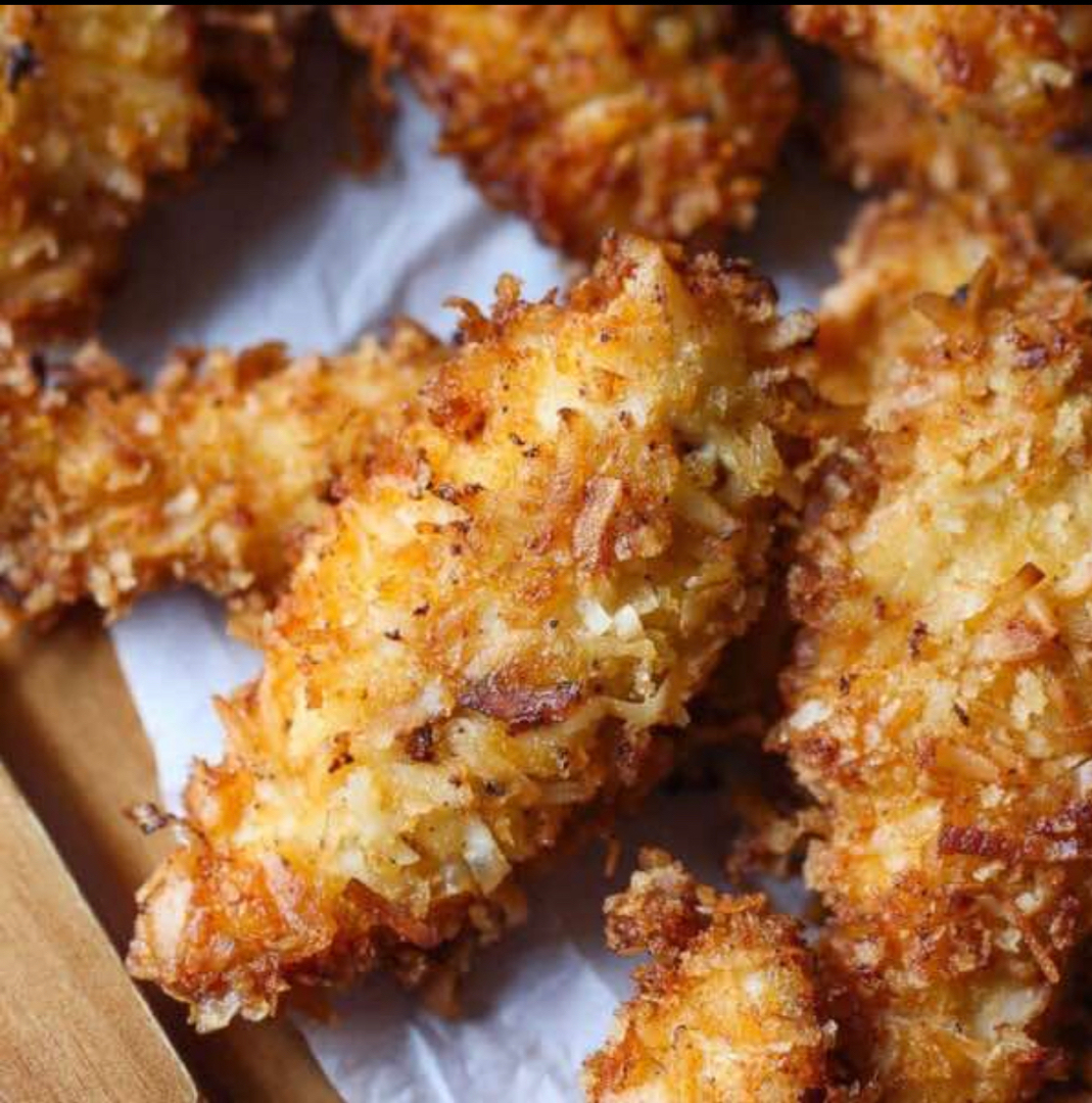 Crispy Coconut Chicken Strips
