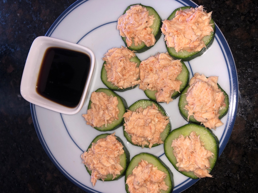 spicy tuna salad bites