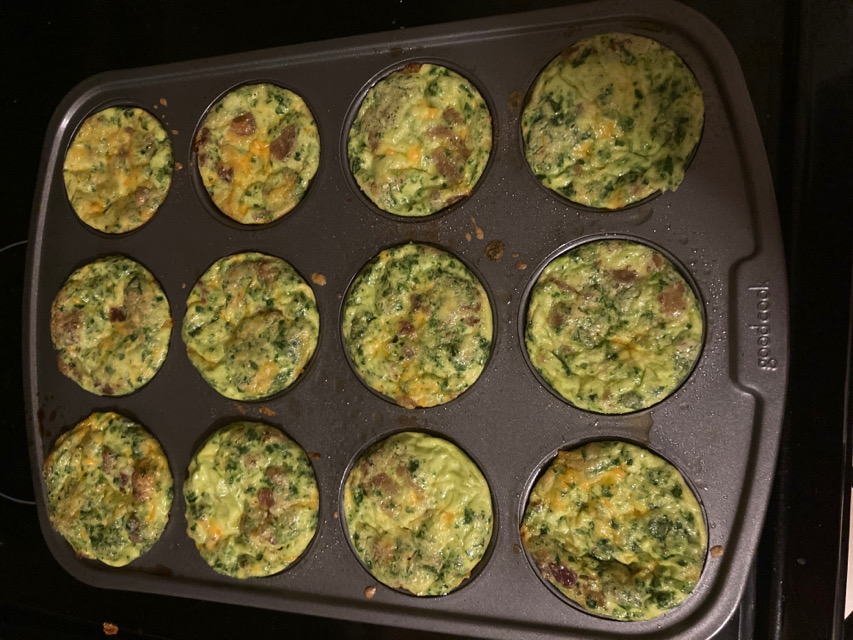 Bacon & Spinach Egg Bites
