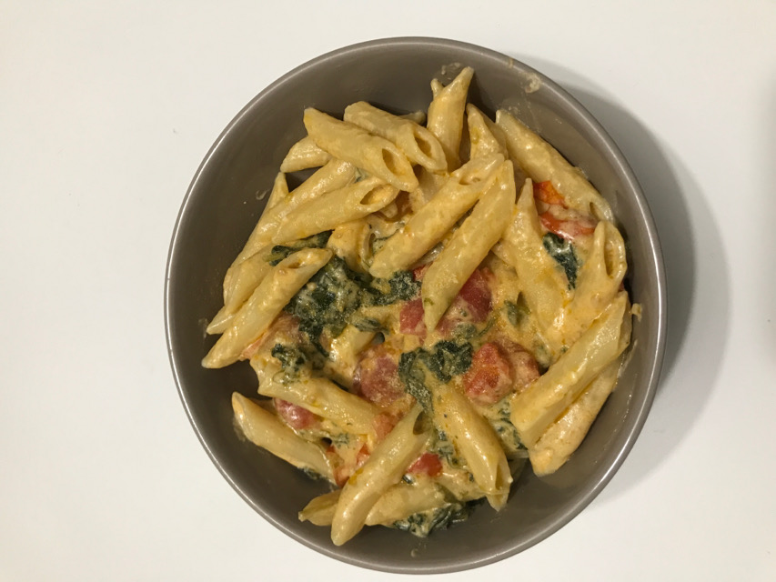 feta veggie pasta *tiktok inspired*