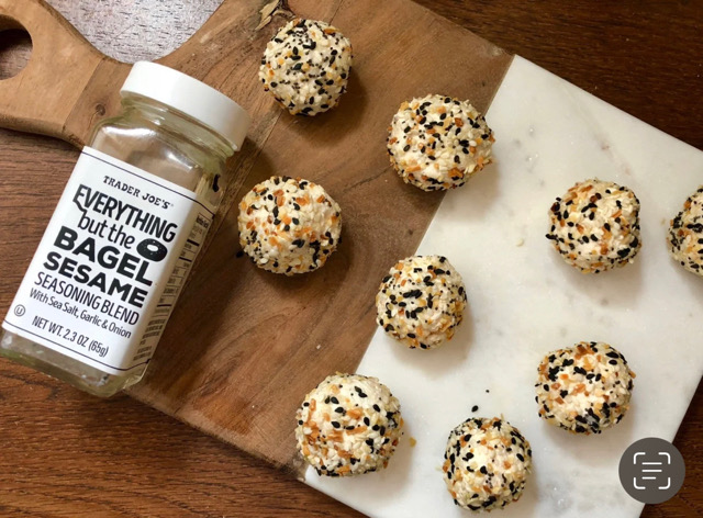 Mini Everything Cheese Balls
