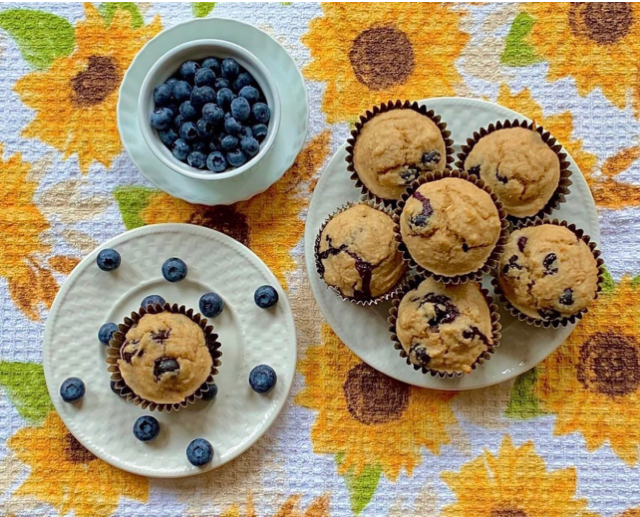 Blueberry Muffins-recipe by Greg Doucette