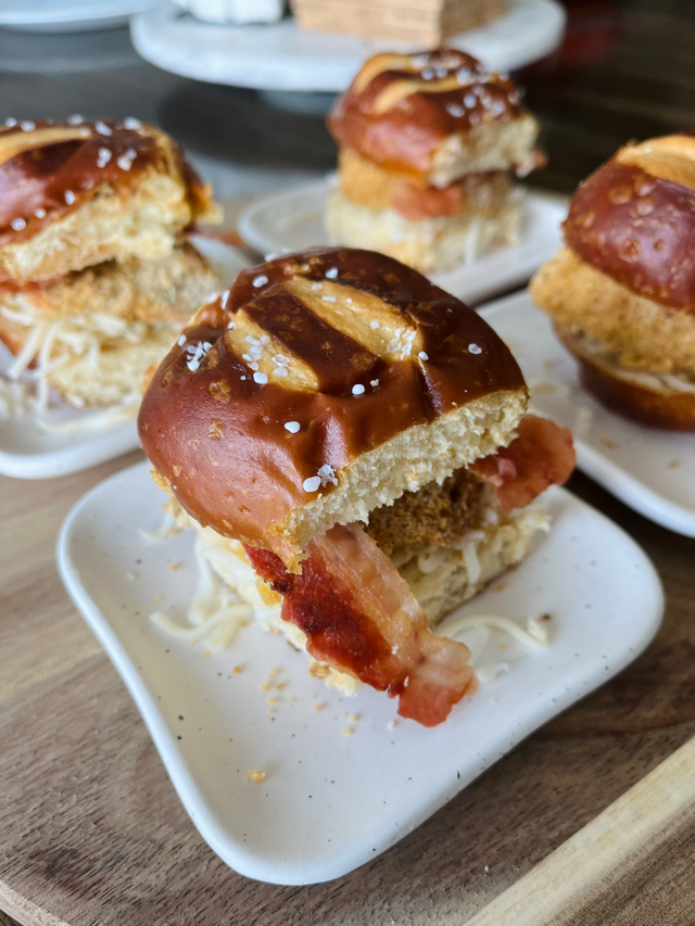 Chicken Bacon Ranch Sliders