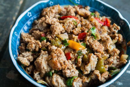Never dry ground turkey