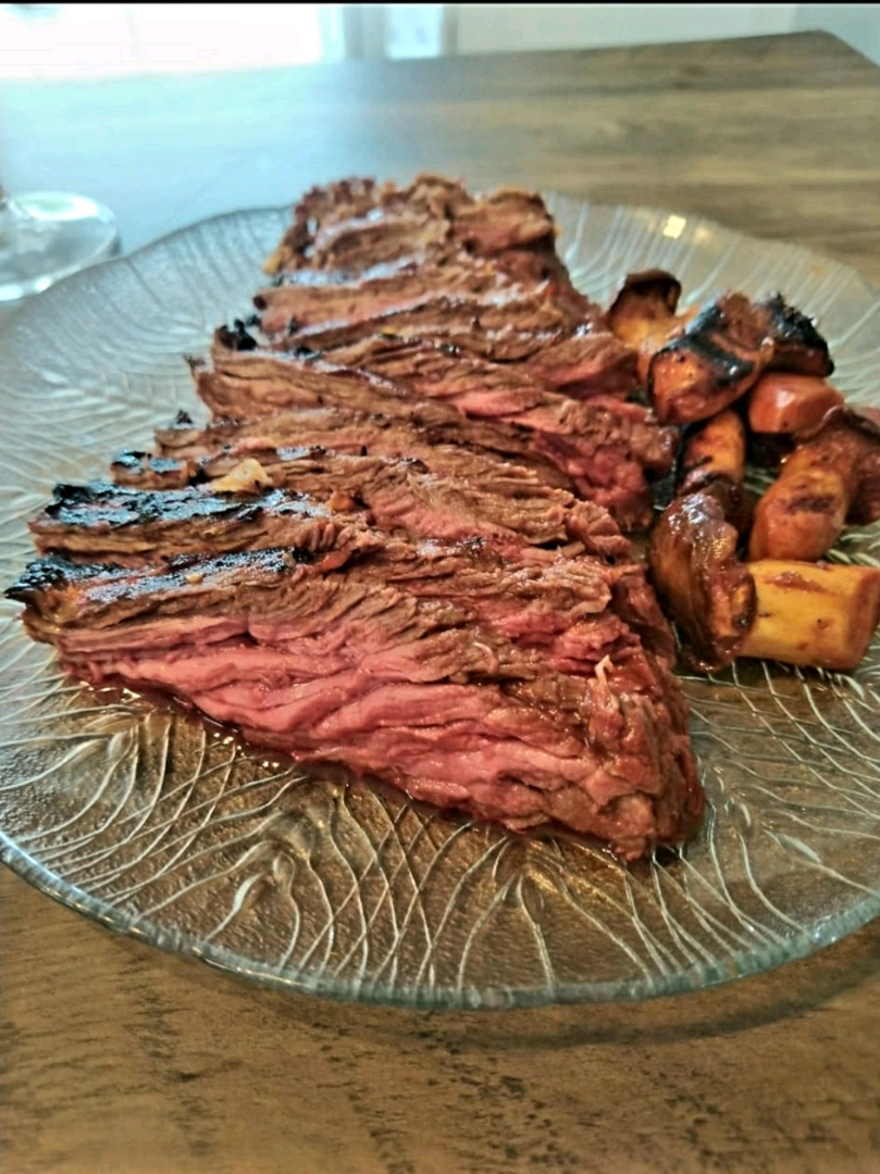 Grilled marinated Skirt Steak