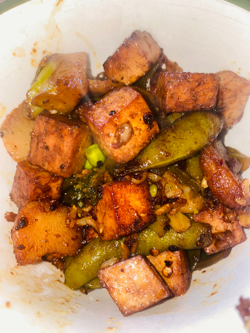 Spicy Tofu Stir Fry 🔥