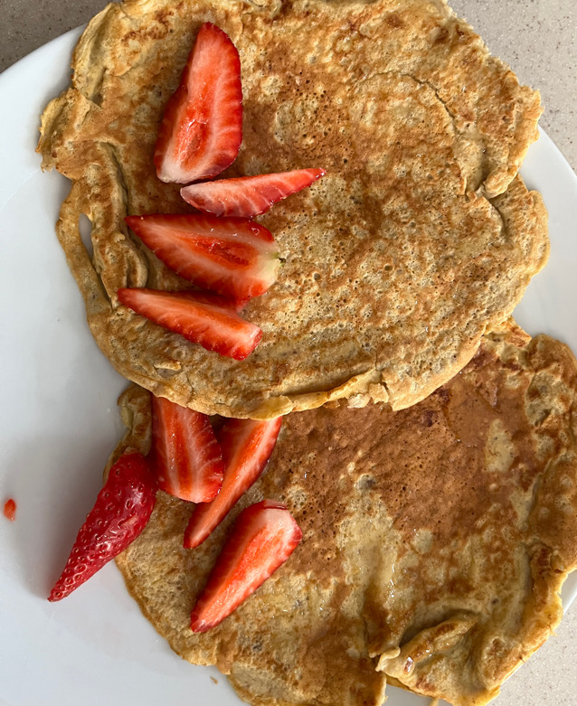 Healthy crepes