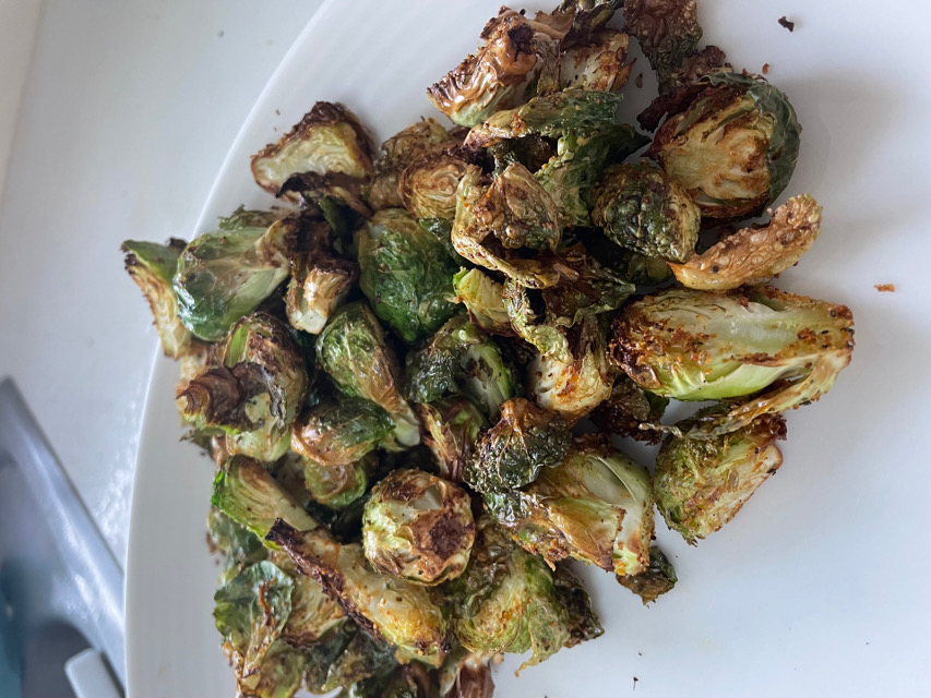 Air Fried Brussel Sprouts