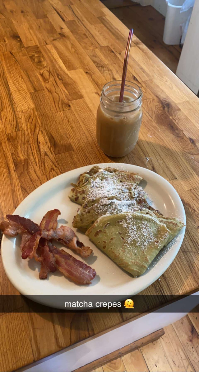 matcha crepes