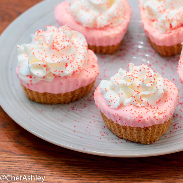 Valentine’s Day Mini Cheesecakes