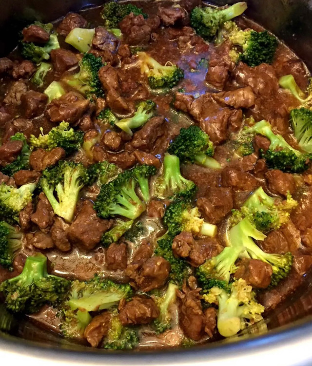 Instant Pot Beef Broccoli