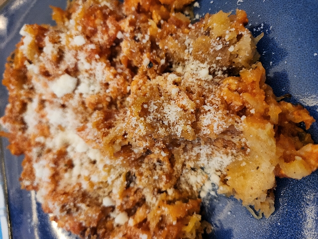 Spaghetti Squash Bolognese