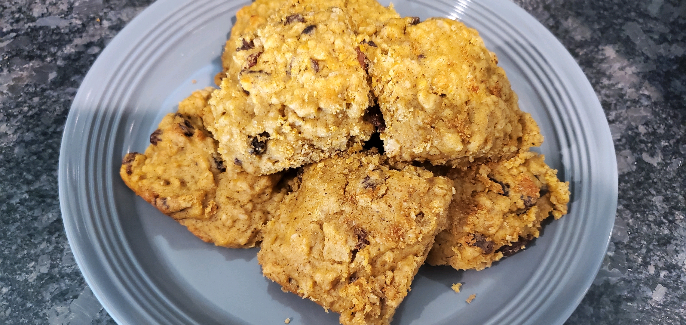 Gluten Free pumpkin Oatmeal Raisin Cookies