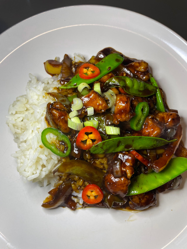 Mongolian Style Chicken
