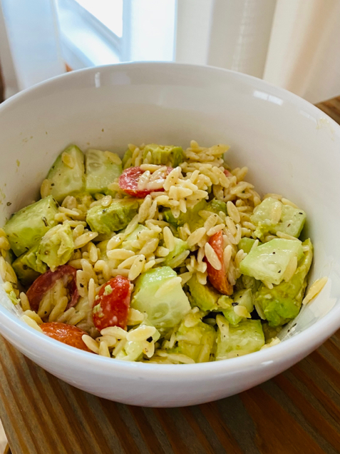 Greek Orzo Pasta Salad