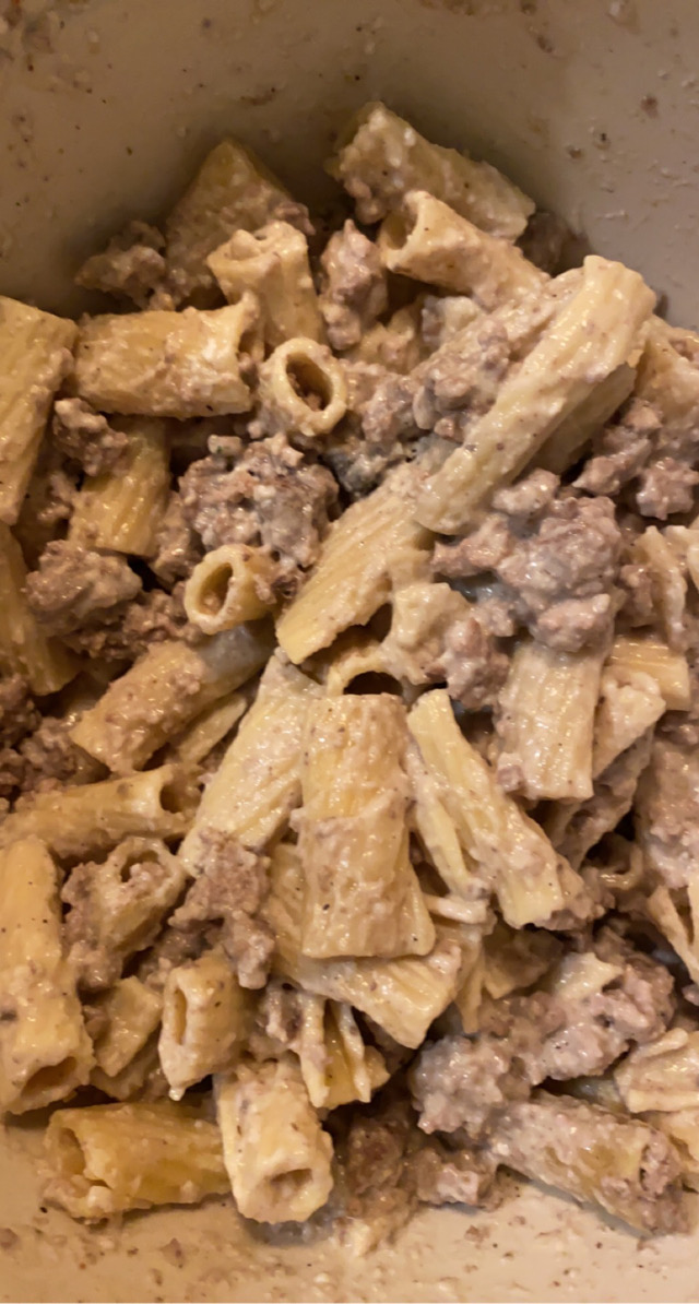 Ground Beef Stroganoff
