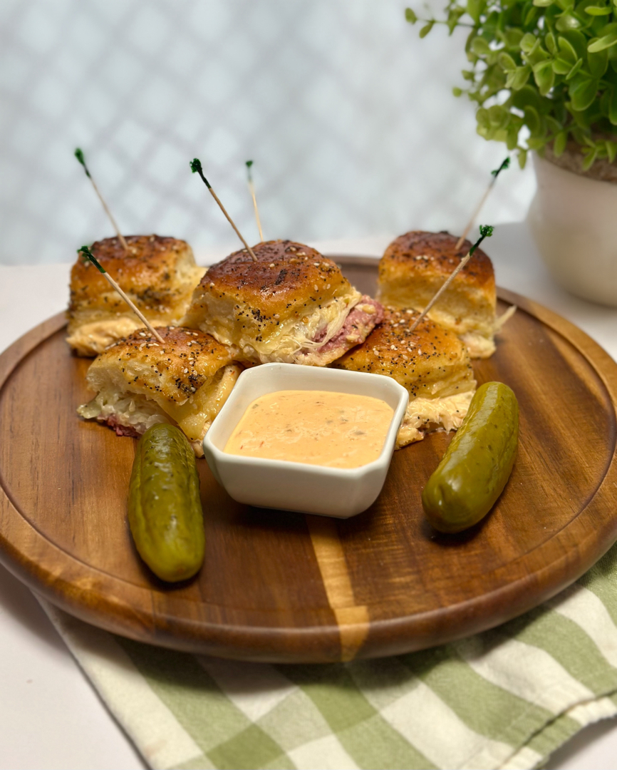 Easy Reuben Sliders