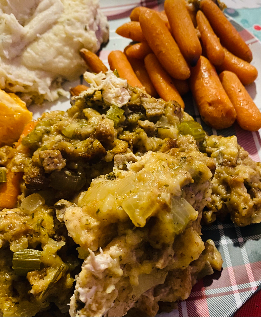 Crockpot Chicken & Stuffing