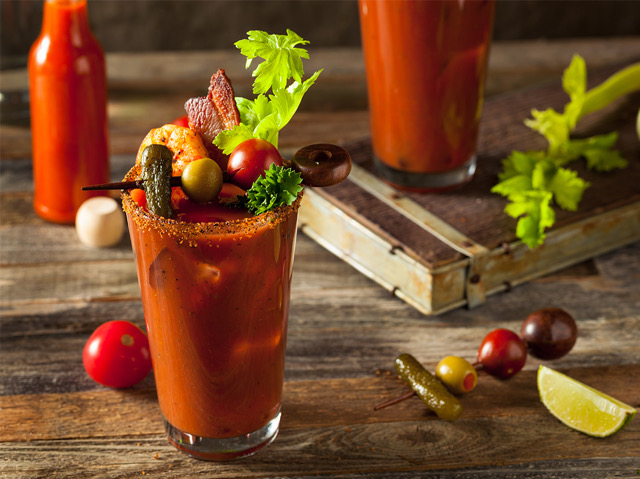 Spicy Bloody Mary Cocktail