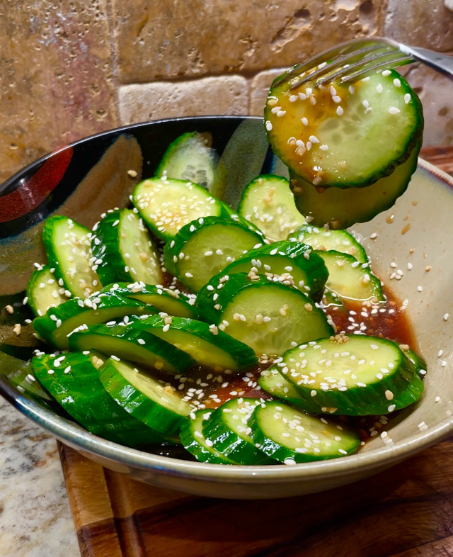 Cucumber Sunomono