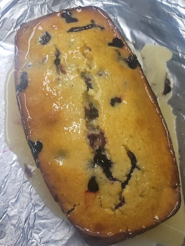 Blueberry Lemon Loafcake 🍋 