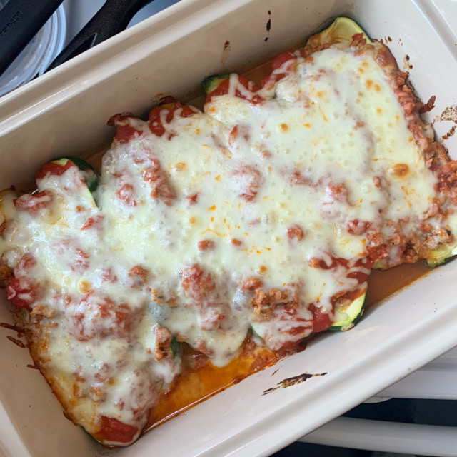 Zucchini lasagna