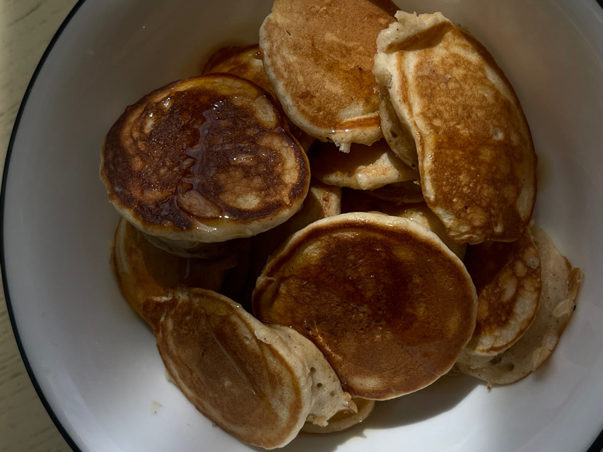 Mini Banana Pancakes