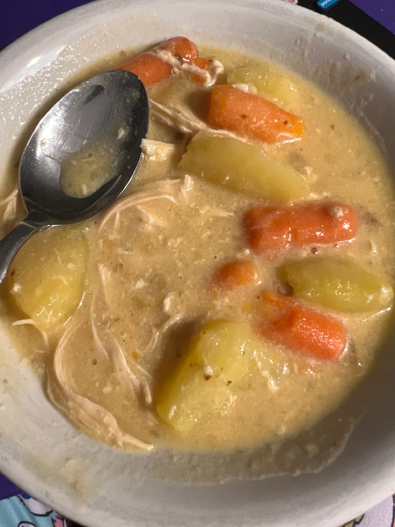 Slow cooker chicken soup