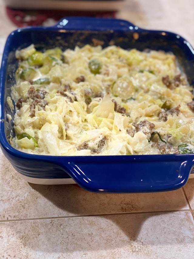 Cabbage Alfredo
