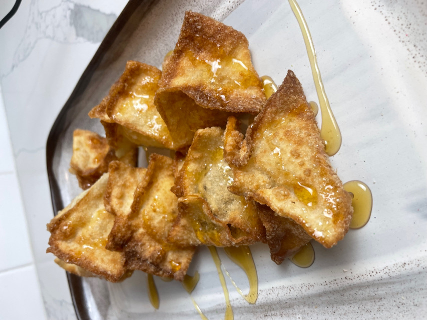 Goat Cheese Rangoon