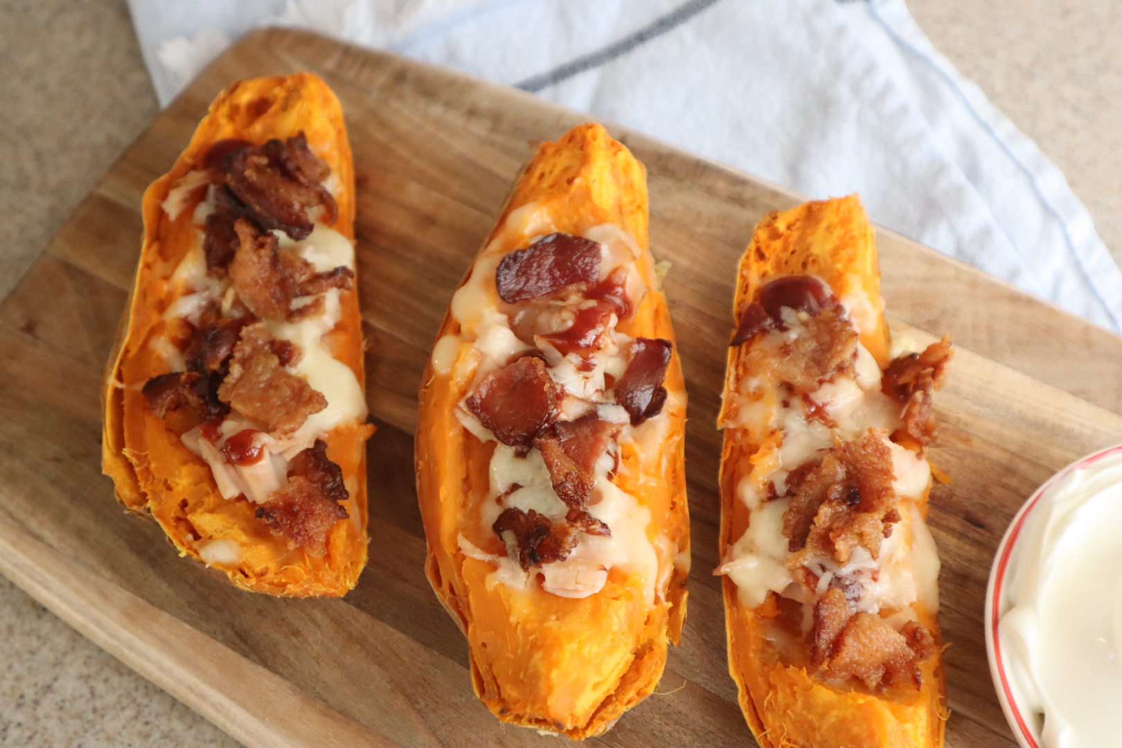 Sweet Potato Skins
