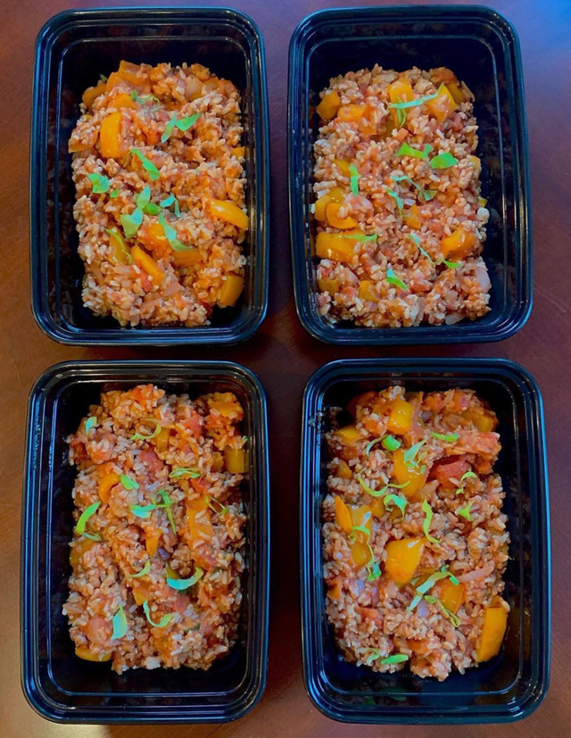 Unstuffed Peppers