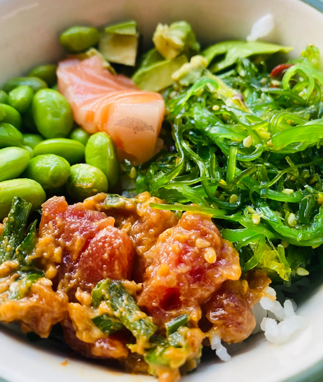 Homemade Poke Bowl