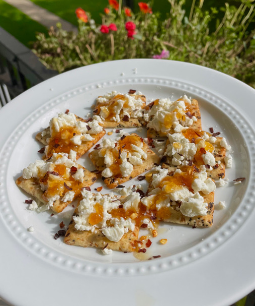 Goat Cheese Crackers