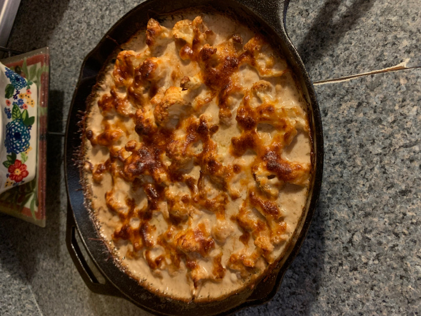 Cauliflower Au Gratin
