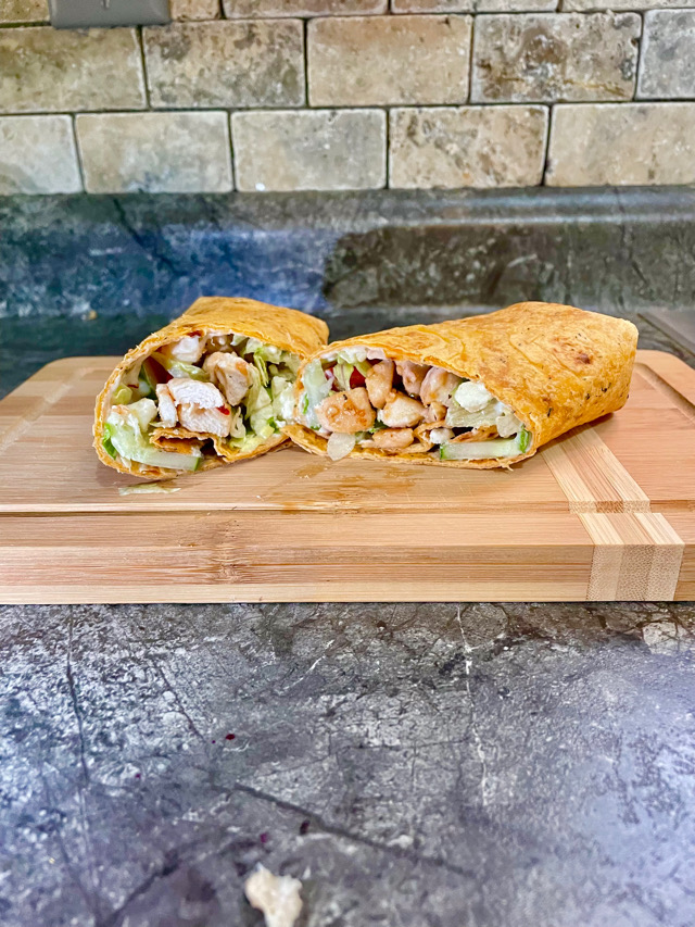 Greek Chicken Wraps