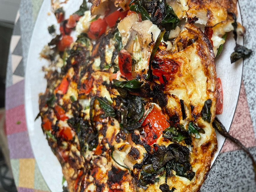 Egg White Omelette