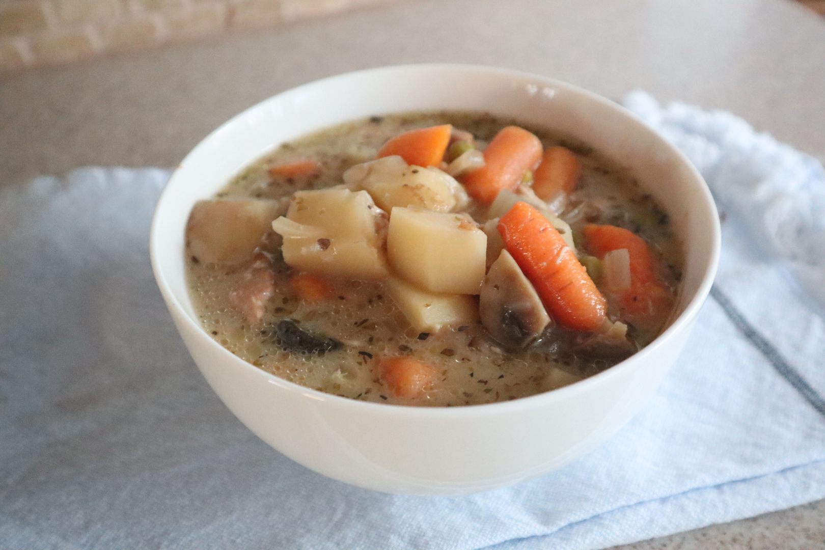 White Wine Chicken Stew