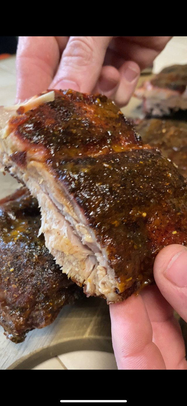 Hot chipotle honey oven baked ribs