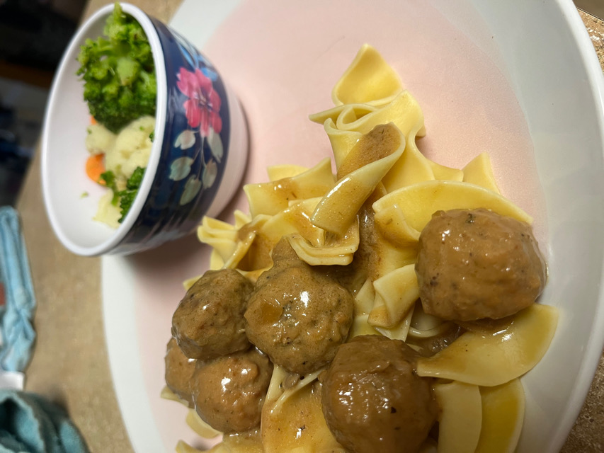Crockpot Sweedish Meatballs