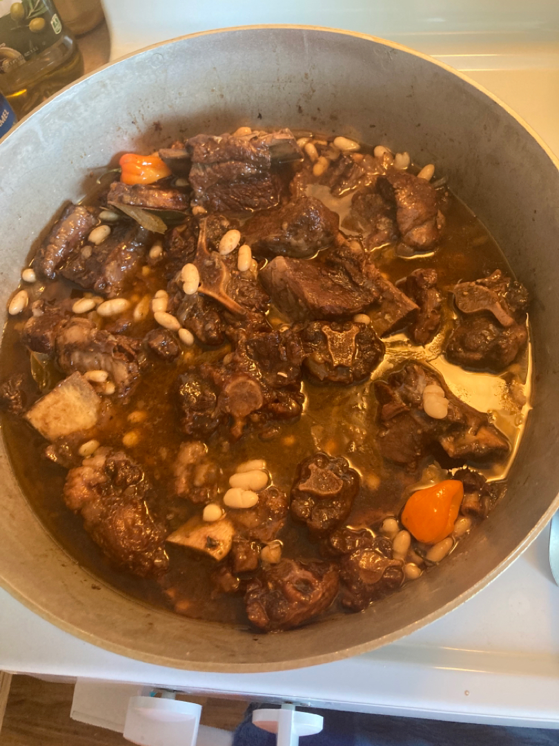 Jamaican Stewed Oxtails and Short Ribs