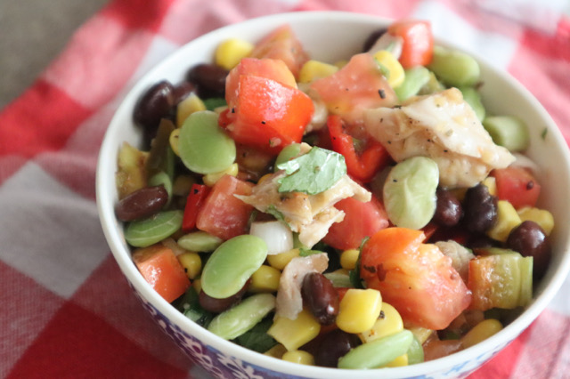 Grilled Chicken Cowboy Caviar